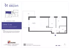 3 pokoje, mieszkanie 64,94 m², piętro 4, oferta nr C.4.6, Apartamenty Cis Park, Gdynia, Pustki Cisowskie-Demptowo, Pustki Cisowskie, ul. Chabrowa