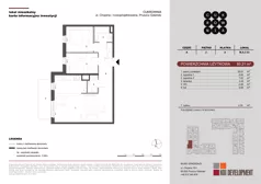 3 pokoje, mieszkanie 60,21 m², piętro 2, oferta nr M.A.2.033, Cukrownia, Pruszcz Gdański, ul. Chopina