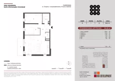 3 pokoje, mieszkanie 64,05 m², piętro 1, oferta nr M.B.1.023, Cukrownia, Pruszcz Gdański, ul. Chopina
