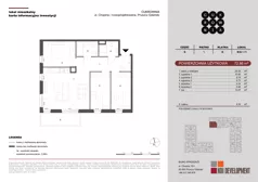 4 pokoje, mieszkanie 72,86 m², piętro 1, oferta nr M.B.1.011, Cukrownia, Pruszcz Gdański, ul. Chopina