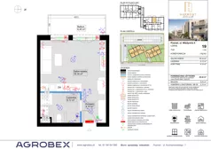 1 pokój, mieszkanie 28,62 m², piętro 1, oferta nr 19, Harmony Antoninek, Poznań, Antoninek-Zieliniec-Kobylepole, Antoninek, ul. Władymira 6