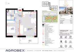 2 pokoje, mieszkanie 39,89 m², piętro 2, oferta nr 35, Harmony Antoninek, Poznań, Antoninek-Zieliniec-Kobylepole, Antoninek, ul. Władymira 6