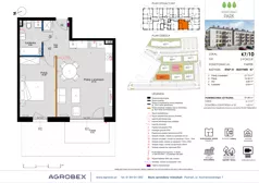 2 pokoje, mieszkanie 51,86 m², parter, oferta nr K7/10, Kleszczewo Park, Kleszczewo, ul. Wiesławy Szymborskiej 1
