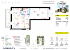 2 pokoje, mieszkanie 50,49 m², piętro 1, oferta nr 105, Nove Garby - Etap 2, Garby, ul. Tulecka