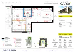 3 pokoje, mieszkanie 56,02 m², piętro 2, oferta nr 131, Nove Garby - Etap 2, Garby, ul. Tulecka