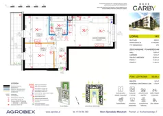 3 pokoje, mieszkanie 56,64 m², piętro 4, oferta nr 141, Nove Garby - Etap 2, Garby, ul. Tulecka