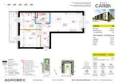 2 pokoje, mieszkanie 50,49 m², piętro 2, oferta nr 34, Nove Garby - Etap 2, Garby, ul. Tulecka