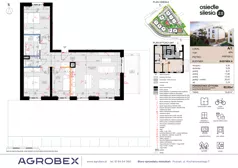 4 pokoje, mieszkanie 82,02 m², parter, oferta nr A1, Silesia 2.0, Zielona Góra, ul. Osiedle Śląskie 33