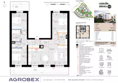 4 pokoje, mieszkanie 99,98 m², piętro 2, oferta nr B3, Silesia 2.0, Zielona Góra, ul. Osiedle Śląskie 33