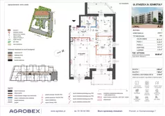 3 pokoje, mieszkanie 69,66 m², piętro 2, oferta nr A37, ulica Staszica etap A, Szamotuły, ul. Sportowa
