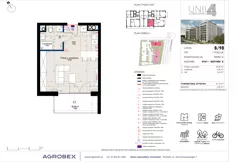 1 pokój, mieszkanie 31,10 m², piętro 5, oferta nr B/98, Unii Lubelskiej 4 - etap B, Poznań, Nowe Miasto, Starołęka, ul. Unii Lubelskiej 4