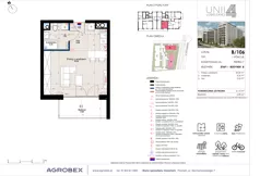 1 pokój, mieszkanie 31,10 m², piętro 7, oferta nr B/106, Unii Lubelskiej 4 - etap B, Poznań, Nowe Miasto, Starołęka, ul. Unii Lubelskiej 4