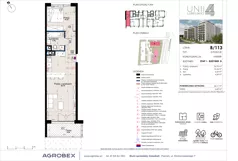2 pokoje, mieszkanie 46,11 m², parter, oferta nr B/113, Unii Lubelskiej 4 - etap B, Poznań, Nowe Miasto, Starołęka, ul. Unii Lubelskiej 4