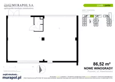 Lokal użytkowy 86,52 m², oferta nr LU.003, Nowe Winogrady - lokale użytkowe, Poznań, Winogrady, Nowe Winogrady, ul. Hawelańska 6