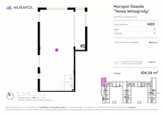 Lokal użytkowy 104,56 m², oferta nr H05, Nowe Winogrady - lokale użytkowe, Poznań, Winogrady, Nowe Winogrady, ul. Hawelańska 6