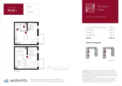 1 pokój, mieszkanie 79,23 m², piętro 2, oferta nr 4.B.2.03, Murapol Helio - Etap II, Toruń, Wrzosy, JAR, ul. Heweliusza