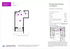 1 pokój, mieszkanie 29,15 m², parter, oferta nr 5.B.0.18, Murapol Apartamenty Na Wzgórzu, Sosnowiec, Sielec, ul. Klimontowska