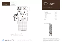 4 pokoje, mieszkanie 72,47 m², piętro 4, oferta nr 2.B.4.07, Murapol Corfa, Katowice, Wełnowiec-Józefowiec, Wełnowiec, ul. Owocowa