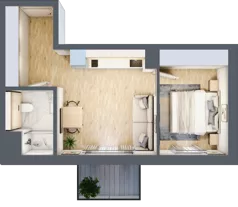 2 pokoje, apartament 36,08 m², piętro 3, oferta nr L308, Bel Mare Home, Międzyzdroje, ul. Nowomyśliwska
