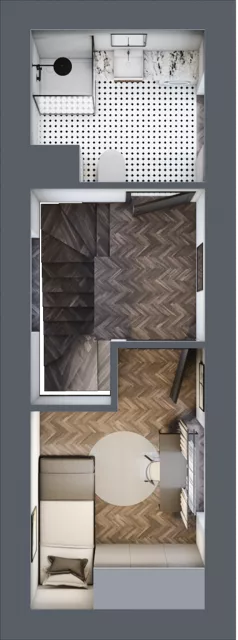 2 pokoje, mieszkanie 69,40 m², piętro 4, oferta nr 5.M.15, Incepti Gaj 2, Wrocław, Gaj, Krzyki, ul. Żegiestowska 5