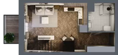 3 pokoje, mieszkanie 53,28 m², piętro 3, oferta nr 4.M.13, Incepti Gaj 2, Wrocław, Gaj, Krzyki, ul. Żegiestowska 5
