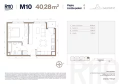 2 pokoje, mieszkanie 40,28 m², parter, oferta nr 10, Radzikowskiego 110, Kraków, Prądnik Biały, Azory, ul. Radzikowskiego 110