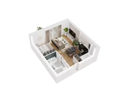1 pokój, mieszkanie 31,32 m², piętro 4, oferta nr 30, UNO Bemowo, Warszawa, Bemowo, Bemowo-Lotnisko, ul. Powstańców Śląskich