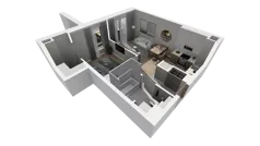 2 pokoje, mieszkanie 38,09 m², parter, oferta nr C.41, Osiedle Salvia, Warszawa, Białołęka, Kobiałka, ul. Mańkowska