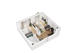 2 pokoje, mieszkanie 37,61 m², piętro 5, oferta nr 37, UNO Bemowo, Warszawa, Bemowo, Bemowo-Lotnisko, ul. Powstańców Śląskich