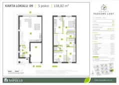 Dom 138,82 m², oferta nr B.5.9, Parkowe Łany, Łany, ul. Parkowa