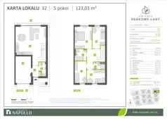 Dom 123,03 m², oferta nr A.16.32, Parkowe Łany, Łany, ul. Parkowa
