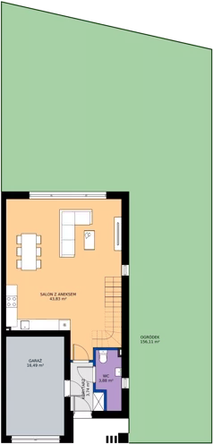 Dom 138,82 m², oferta nr B.4.8, Parkowe Łany - domy, Łany, ul. Parkowa