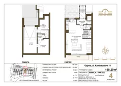 Dom i rezydencja 157,68 m², oferta nr 4, Domy - Gdynia Redłowo, Gdynia, Redłowo, ul. Kombatantów 18