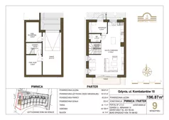 Dom i rezydencja 151,51 m², oferta nr 9, Domy - Gdynia Redłowo, Gdynia, Redłowo, ul. Kombatantów 18