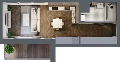 1 pokój, mieszkanie 33,31 m², piętro 2, oferta nr B.2.42.1a, Atrium, Łódź, Polesie, Stare Polesie, ul. kpt. Stefana Pogonowskiego 44/46