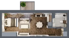1 pokój, mieszkanie 34,07 m², piętro 3, oferta nr B.3.64.1k, Atrium, Łódź, Polesie, Stare Polesie, ul. kpt. Stefana Pogonowskiego 44/46