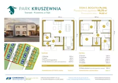 Dom 90,70 m², oferta nr Pn.1/6L, Park Kruszewnia etap 3, Kruszewnia, ul. Białowieska