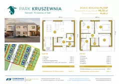 Dom 90,70 m², oferta nr Pn.1/6P, Park Kruszewnia etap 3, Kruszewnia, ul. Białowieska