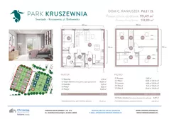 Dom 99,49 m², oferta nr C/Pd.2/2L, Park Kruszewnia, Kruszewnia, ul. Białowieska