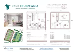 Dom 99,49 m², oferta nr C/Pd.3/1L, Park Kruszewnia, Kruszewnia, ul. Białowieska