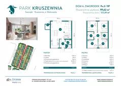 Dom 99,62 m², oferta nr A/Pn.3/9P, Park Kruszewnia, Kruszewnia, ul. Białowieska