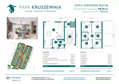 Dom 118,74 m², oferta nr A/Pn.3/3L, Park Kruszewnia, Kruszewnia, ul. Białowieska