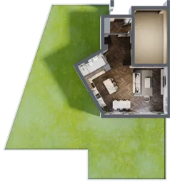 Dom 158,05 m², oferta nr C1C1, Domy u Źródła Marii, Gdynia, Wielki Kack, Wielki Kack, ul. Źródło Marii