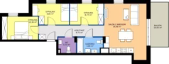 4 pokoje, mieszkanie 72,47 m², piętro 2, oferta nr M31, Kacpury Residence, Warszawa, Rembertów, Nowy Rembertów, ul. Antoniego Kacpury