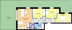 4 pokoje, mieszkanie 67,15 m², parter, oferta nr M03, Kacpury Residence, Warszawa, Rembertów, Nowy Rembertów, ul. Antoniego Kacpury