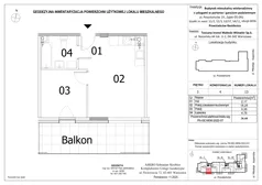 2 pokoje, mieszkanie 34,44 m², piętro 3, oferta nr M13, Powstańców Residence, Ząbki, ul. Powstańców 19