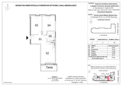3 pokoje, mieszkanie 57,82 m², piętro 1, oferta nr M23, Powstańców Residence, Ząbki, ul. Powstańców 19