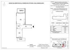 2 pokoje, mieszkanie 48,46 m², piętro 1, oferta nr M33, Powstańców Residence, Ząbki, ul. Powstańców 19