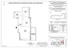 3 pokoje, mieszkanie 57,53 m², piętro 2, oferta nr M39, Powstańców Residence, Ząbki, ul. Powstańców 19
