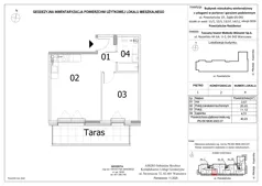 2 pokoje, mieszkanie 40,23 m², piętro 1, oferta nr M04, Powstańców Residence, Ząbki, ul. Powstańców 19